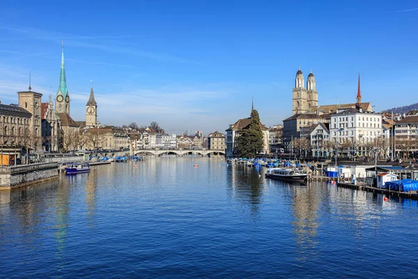 Landmarks of Zurich, Switzerland — Stock Photo, Image