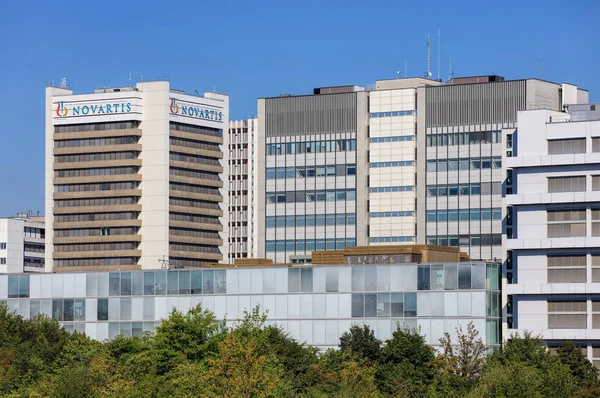Basel, İsviçre Novartis binalar