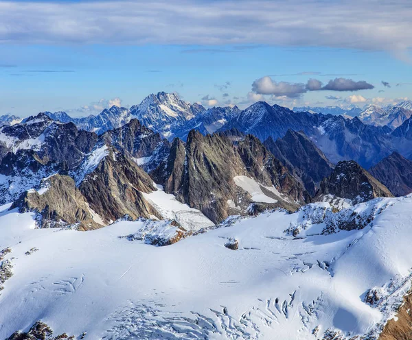 Alpes em Suíça no inverno — Fotografia de Stock