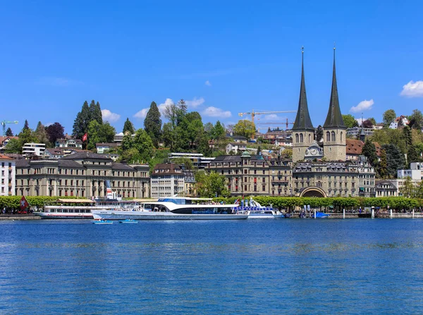 Luzern im Frühling — Stockfoto