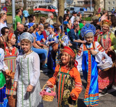 Bahar tatil parade Zurich, İsviçre