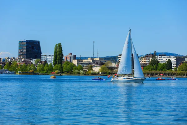 Sjön zug i Schweiz — Stockfoto