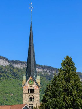 Stans, İsviçre St. Peter ve Paul Kilisesi'nin Kulesi