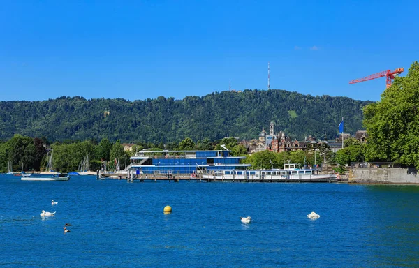 Curyšské jezero ve Švýcarsku — Stock fotografie