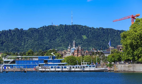 Meer van Zürich in Zwitserland — Stockfoto