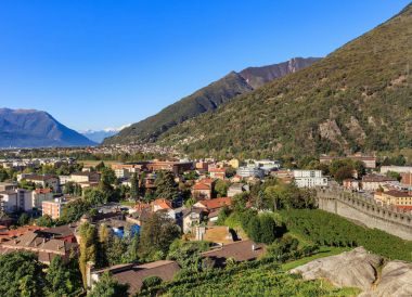 İsviçre Bellinzona şehir