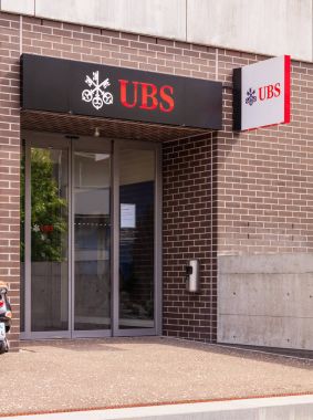Ubs Bankası ofis girişi