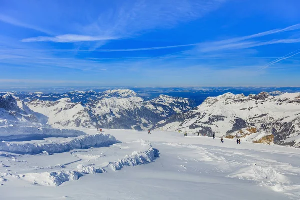 Mt. Titlis İsviçre görünümünden