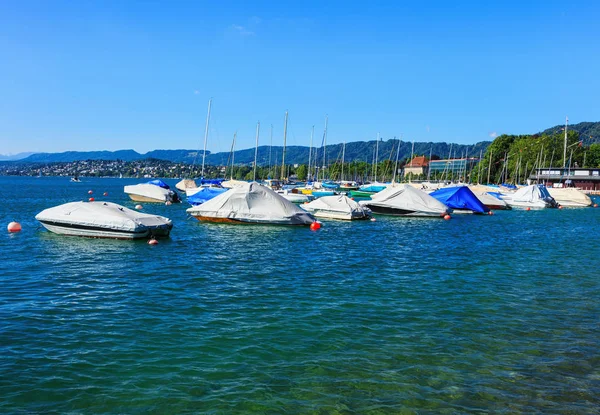 Lake Zurich in Switzerland in summertime — Stock Photo, Image