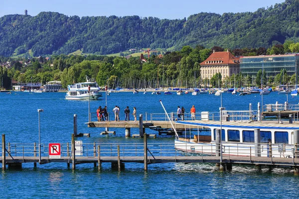 Lago Zurich en Suiza — Foto de Stock