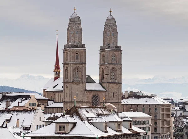 Zurich in wintertime — Stock Photo, Image