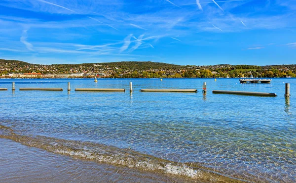 Zürichsee in der Schweiz — Stockfoto