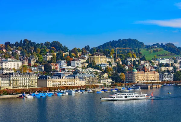 Miasto Lucerna w Szwajcarii — Zdjęcie stockowe