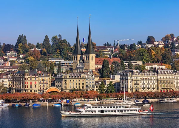 Miasto Lucerna w Szwajcarii — Zdjęcie stockowe