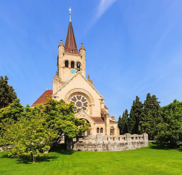 Basel, İsviçre'deki St. Paul'ın Kilisesi — Stok fotoğraf