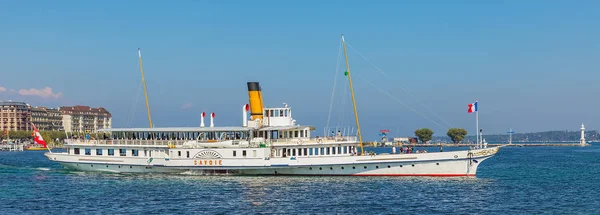 Genfersee in der Schweiz — Stockfoto