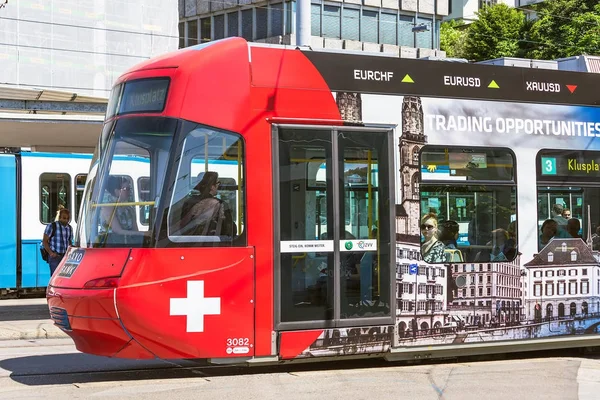 Tram à Zurich, Suisse — Photo