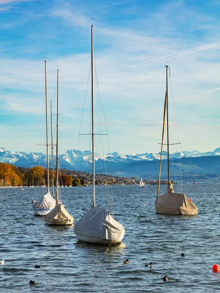 Jezioro Zurych w Szwajcarii — Zdjęcie stockowe