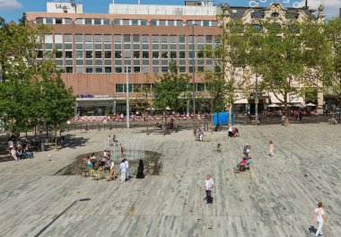Sechselautenplatz Meydanı Zurich, İsviçre