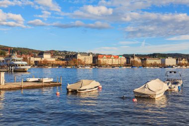 İsviçre 'de Zürih Gölü
