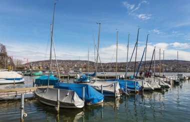 İsviçre Zürih Gölü gemilerde