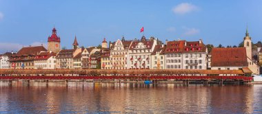 Lucerne, İsviçre'nin kentin tarihi bölümü