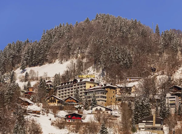 Ciudad de Engelberg en Suiza — Foto de Stock