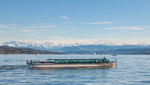 Lago di Zurigo in Svizzera — Foto Stock