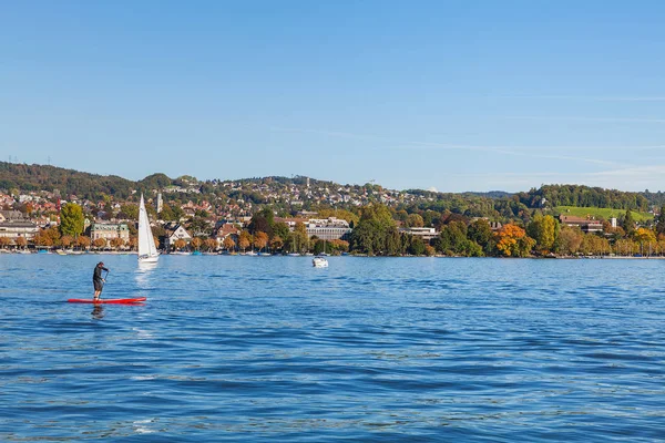 Lac de Zurich en Suisse — Photo
