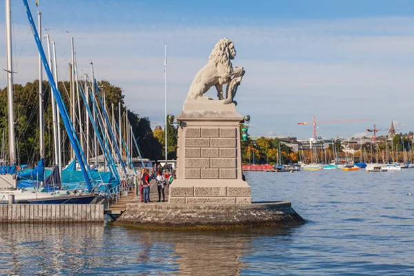 Zürichsee in der Schweiz — Stockfoto