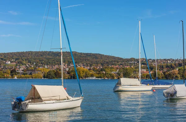 Zürichsee in der Schweiz — Stockfoto
