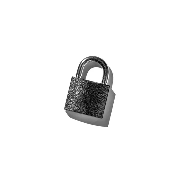 Padlock on white background isolate — Stock Photo, Image