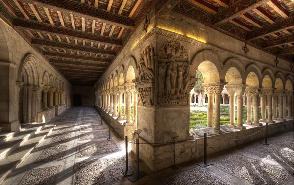 Saint Domingue Silos Cloître Burgos Espagne — Photo