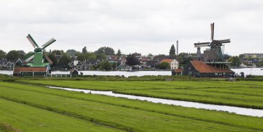 Amsterdam ZAANSE Yel Değirmeni
