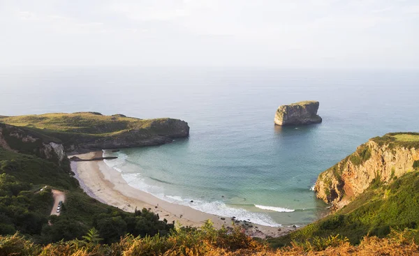 Vidiago beach in Llanes, — Stock Photo, Image