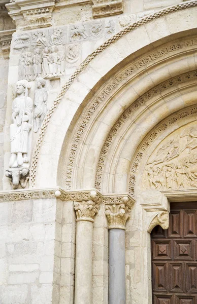 Église Romane Dans Ville Léon Espagne — Photo