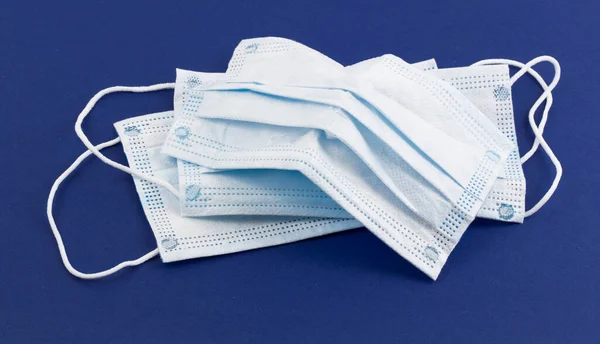 Disposable Protective Masks Prevention Covid Stock Image