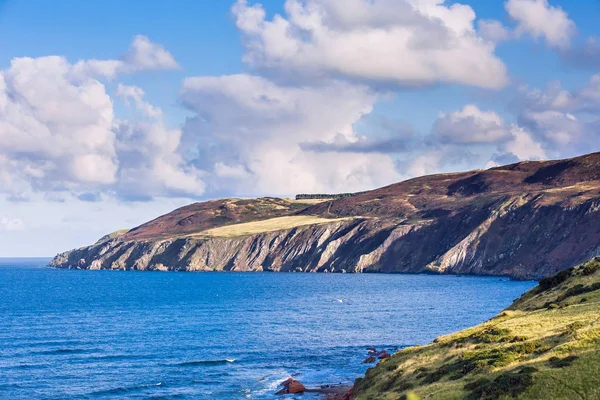 Pohled přes pobřeží skotské hranic — Stock fotografie