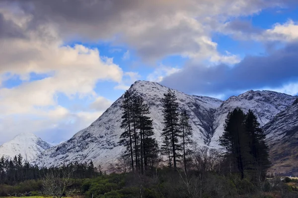 Paisaje invernal de naturaleza escocesa — Foto de Stock