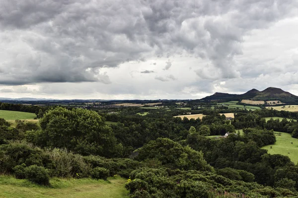 Bela paisagem de Scott 's View — Fotografia de Stock