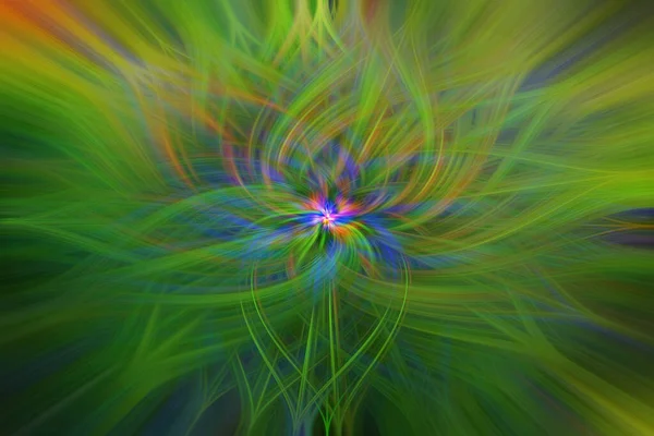 Multi Color Twirl Efeito Fundo Padrão Magical Colorido Ilusão Efeito — Fotografia de Stock