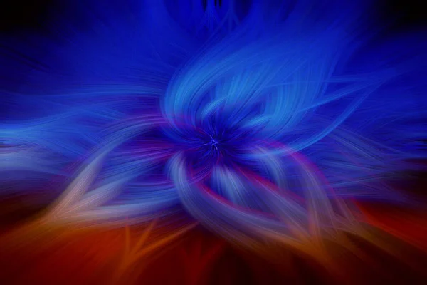 Mehrfarbige Twirl Effekt Muster Hintergrund Magische Bunte Illusion Visuellen Effekt — Stockfoto