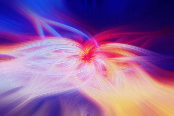 多色涡旋效应图案背景 神奇的五彩斑斓的视觉效果 美丽而明亮的幻想 图库图片