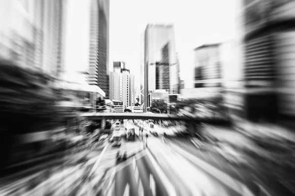 Absztrakt háttér nagy város, a motion blur-kép. — Stock Fotó