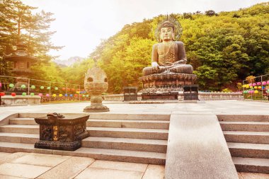 Seoraksan, Güney Kore Milli Parkı Buda heykeli