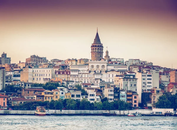 Staré město v Istanbulu, krásné město krajina — Stock fotografie