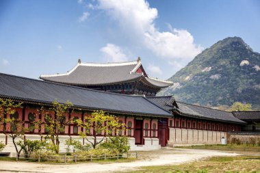 Güney Kore, Seul 'deki gyeongbokgung Sarayı. 