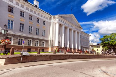 Baltık, Tartu, Estonya, kampüs, ed en eski Üniversitesi