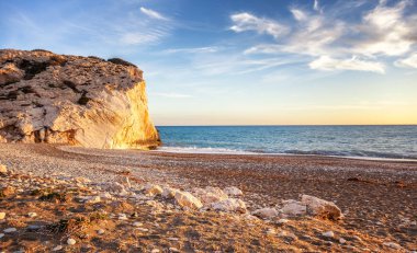 Sunset beach, Akdeniz, Kıbrıs, plaj