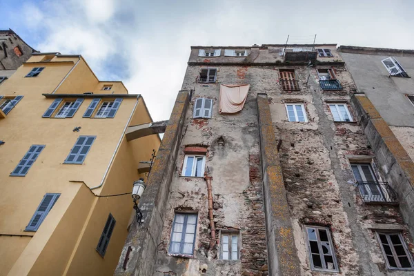 Bastia, miasto na wyspie Korsyka, zobacz des — Zdjęcie stockowe